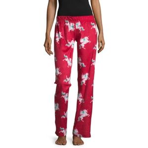 Flirtitude Fleece Pattern Pajama Pants - Juniors